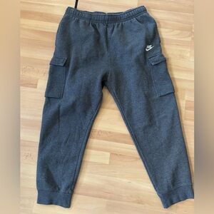 NIKE | Joggers Mens XL Cargo Sweat Pants | Mens | Gray | Size XL